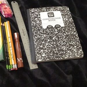 Set of school/office supplies